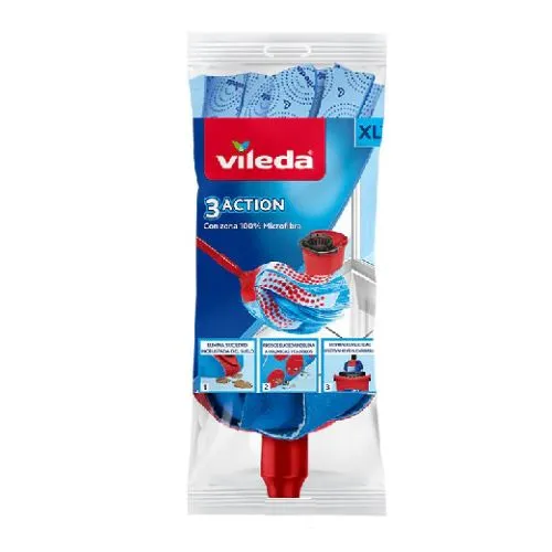Repuesto mechudo Action azul Vileda