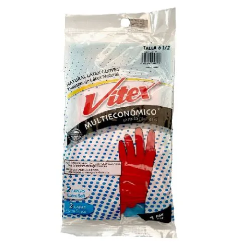 Guantes Vitex multieconómicos satinados