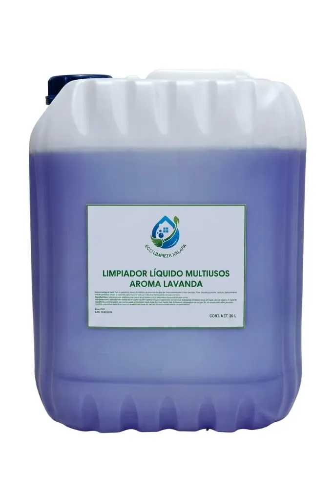 Limpiador Líquido Multiusos Aroma Lavanda 20 Litros, Bidón A Cambio.