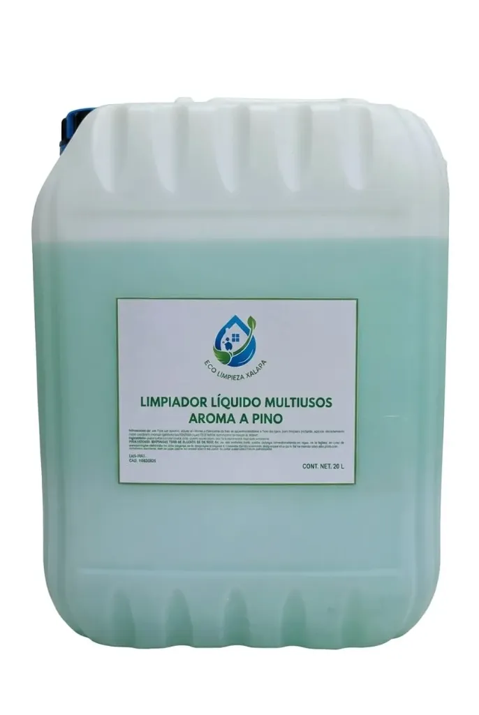 Limpiador Líquido Multiusos Aroma a Pino 20 Litros, Bidón A Cambio.