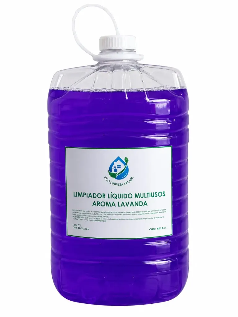 Limpiador Líquido Multiusos Aroma Lavanda 10 Litros, Bidón A Cambio.
