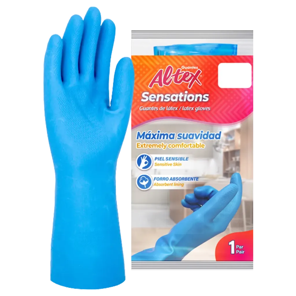 Guante Altex Afelpado No 7, 8 y 9